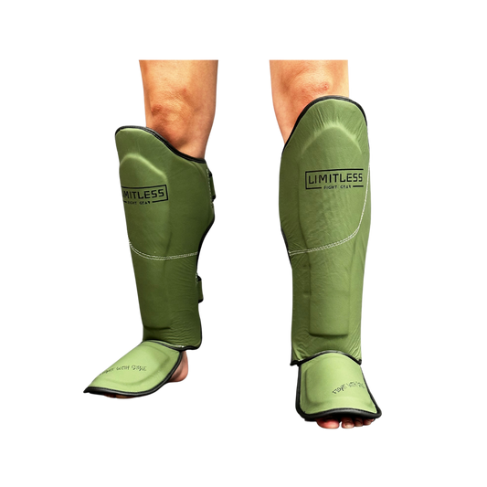 LFG V2 Olive Green Shin Guard